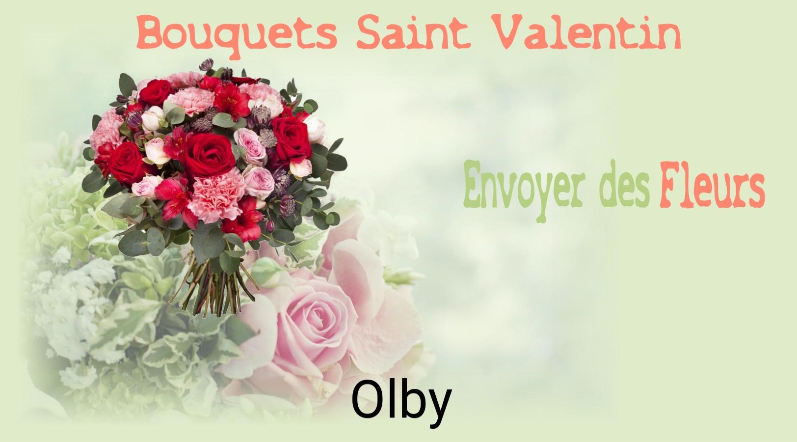 Roses de Saint-Valentin livrées à Olby